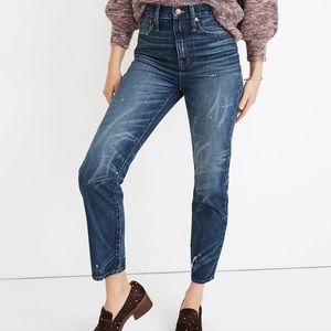 Madewell Classic Straight Jeans in Croston Wash size 27 NWT